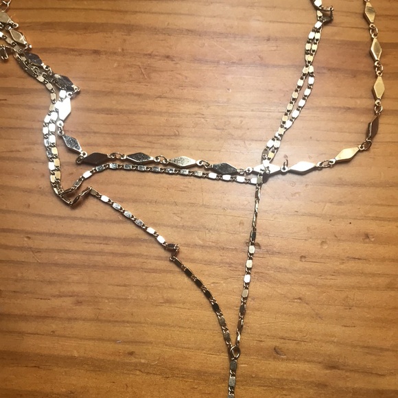 Layered stack gold necklace from SHOPBOP. EUC. - Picture 4 of 5